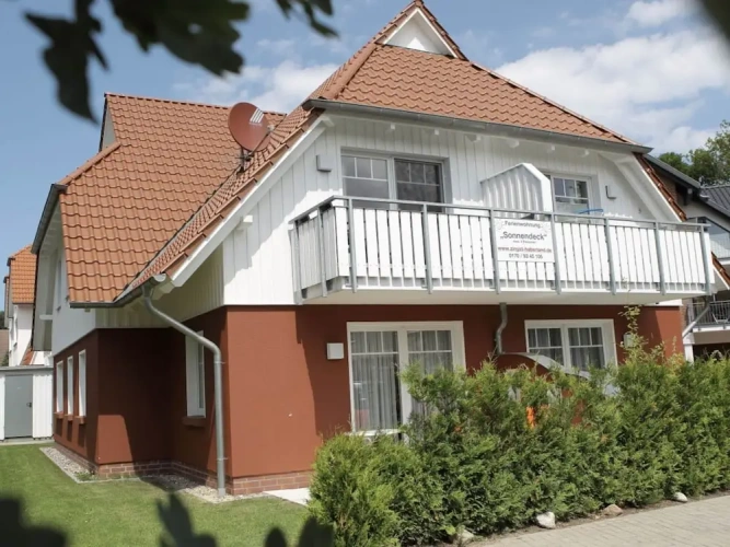 Cottage with balcony