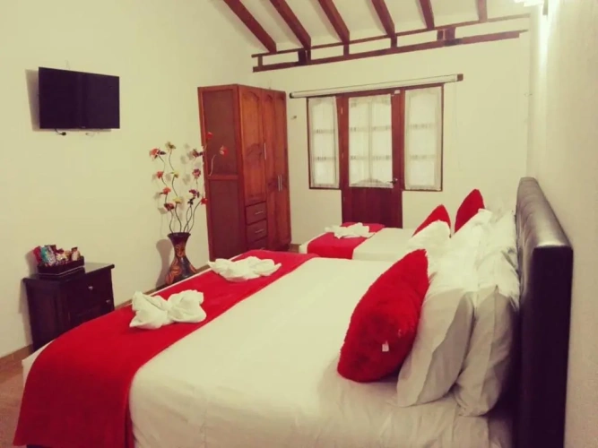Standard Triple room with balcony and with view