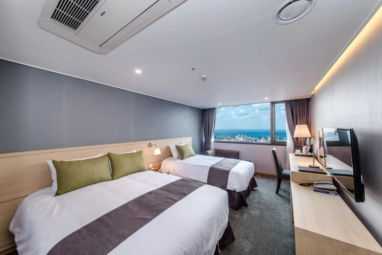 Standard Twin room with ocean view