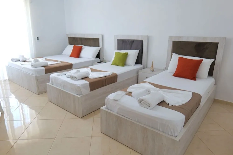 Standard Quadruple room with balcony