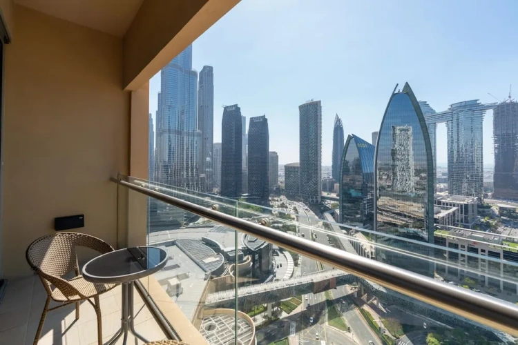 Deluxe Double Studio with balcony and with city view