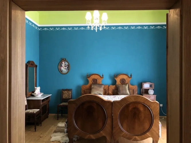Royal Quadruple room with balcony and with garden view