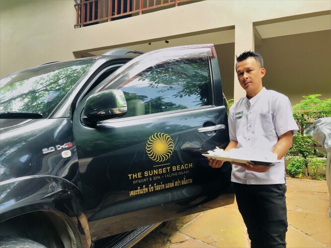 The Sunset Beach Resort & Spa Taling NgamOver view