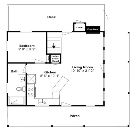 1 Bedroom Studio