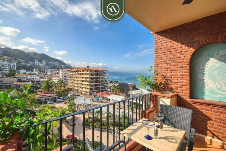 Double Apartment with balcony and with ocean view