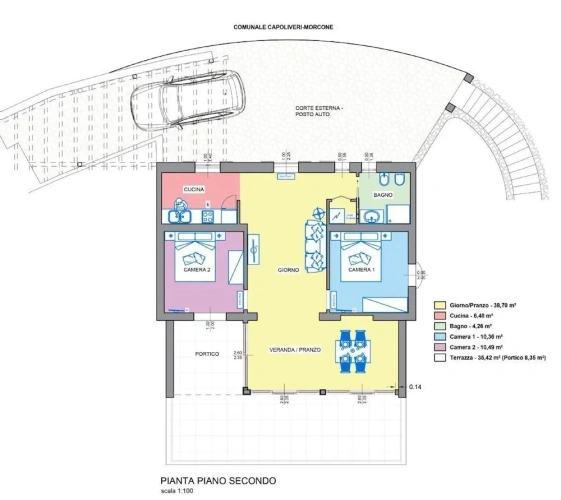 2 Bedrooms Apartment
