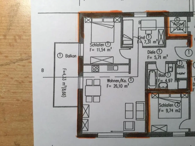 2 Bedrooms Apartment