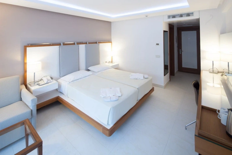 Standard Double room with balcony and with partial sea view