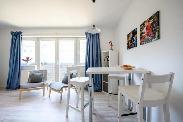 Helles Apartment in TOP-Lage mit Parkplatz