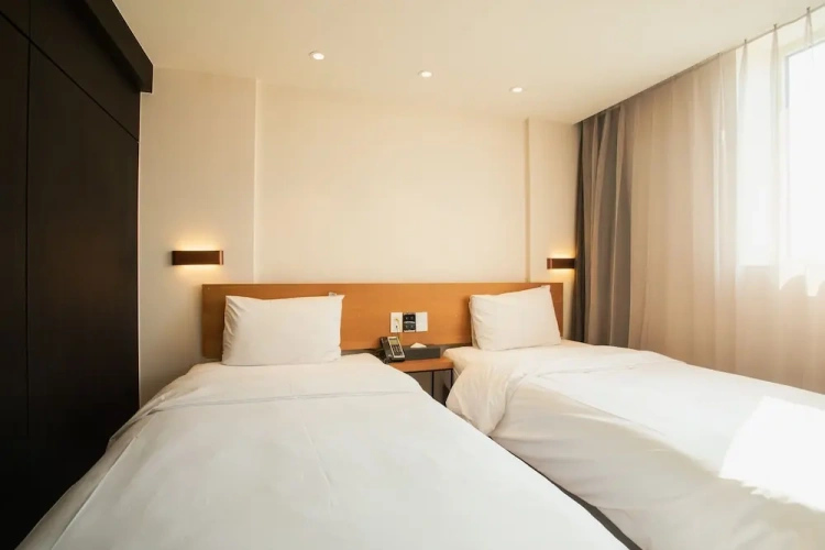 Standard Twin room with city view