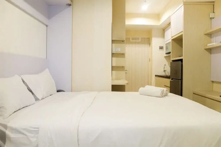 Unique Studio Room with Multifunction Bed @ Grand Kamala Lagoon Apartment