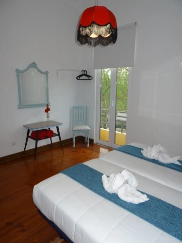 Standard Twin room with balcony and with city view