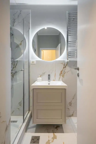 Elegant 3BR Flat Steps From Romanian Athenaeum