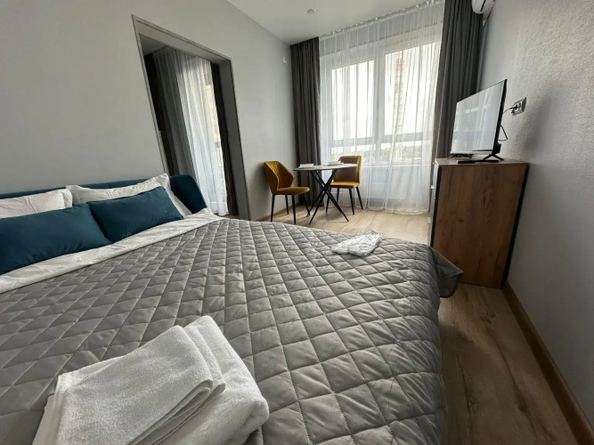 Фотография номера квартиры Апартаменты Апартс Лаундж на ул. Рождественская д.10