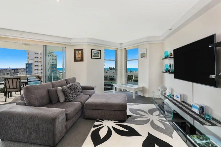 2 Bedrooms Deluxe Apartment with balcony and with ocean view