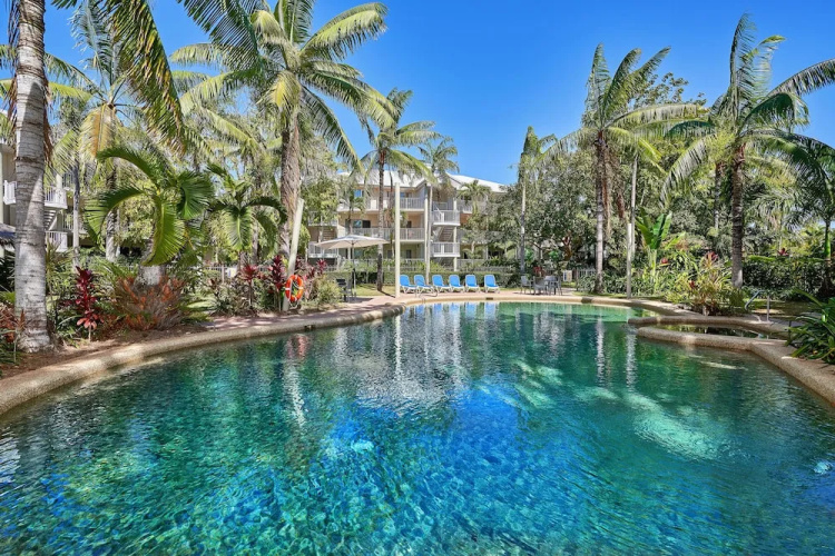 Tropical Oasis near Beach