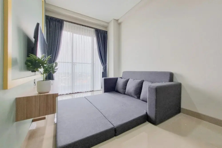 Spacious Apartment 1Br At Patraland Amarta