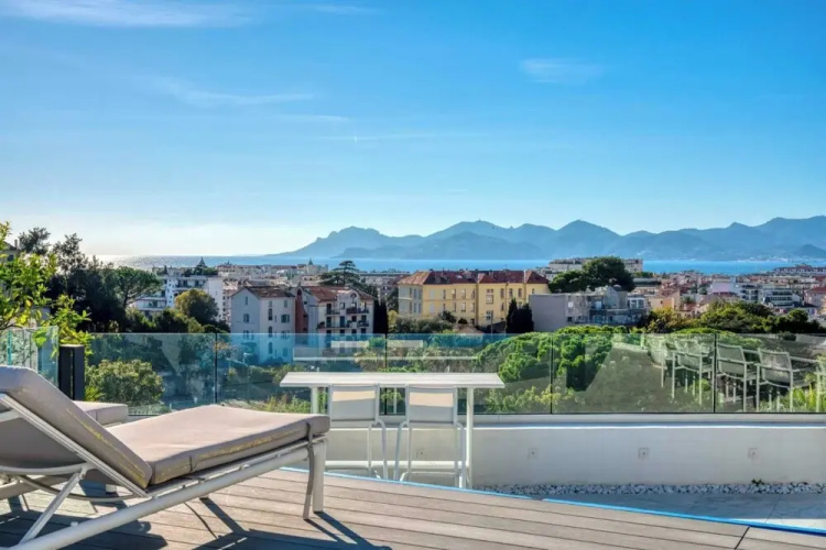 Sumptuous Terrace Apartment - Cannes - Sea View