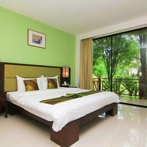 Deluxe Double room with balcony and with view