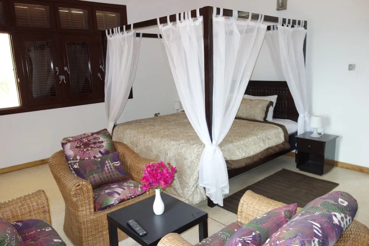 Standard room with partial ocean view