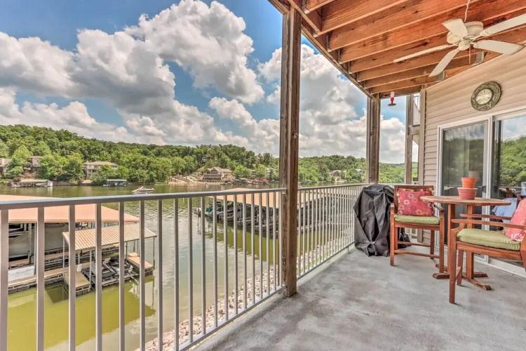 Lake View, Pool Access: Idyllic Camdenton Condo!