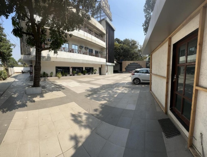 Outside