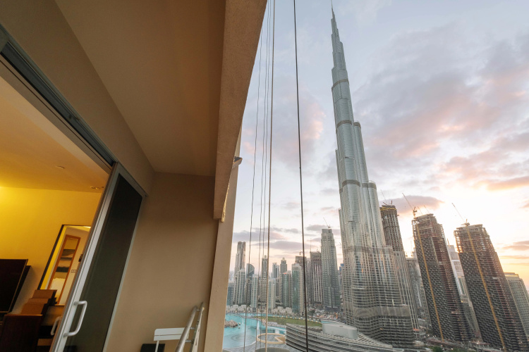 Studio with a view at The Address Dubai Mall