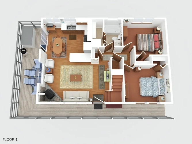 3 Bedrooms Cottage