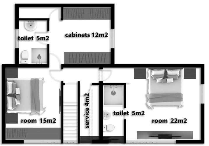 5 Bedrooms Standard Penthouse room with balcony and with sea view