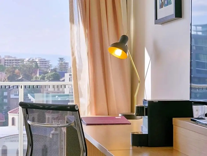 Deluxe Double room with balcony and with view