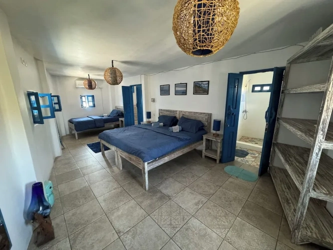 Standard Triple room with garden view