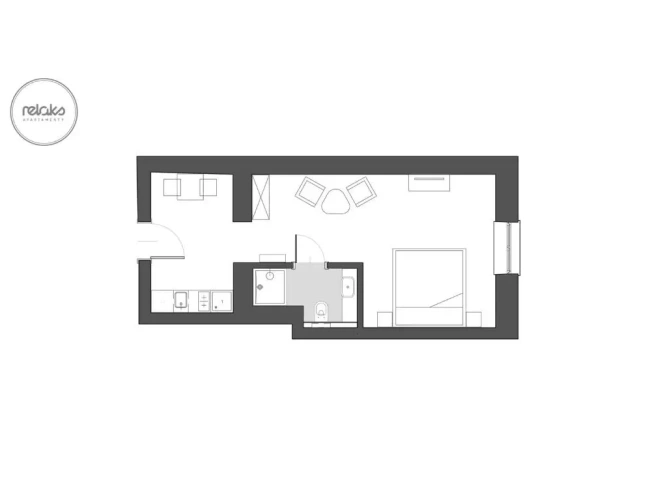 2 Bedrooms Deluxe Apartment with balcony