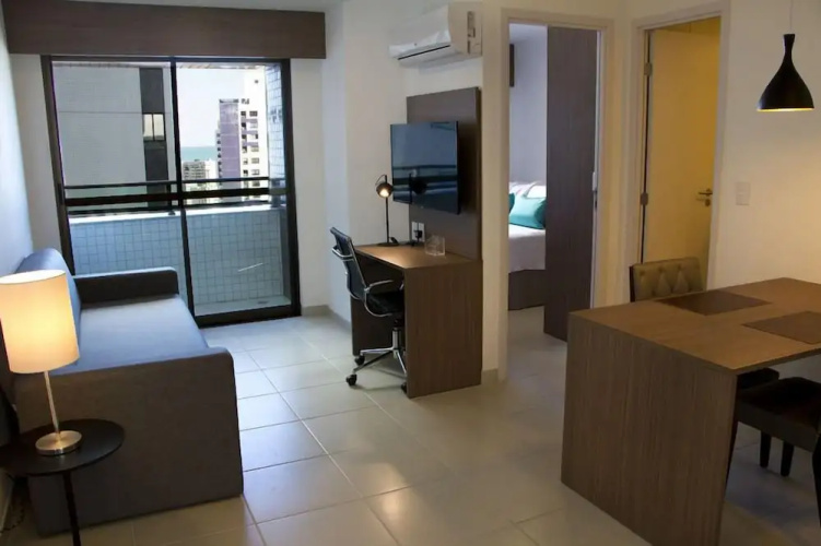 Flat em Hotel