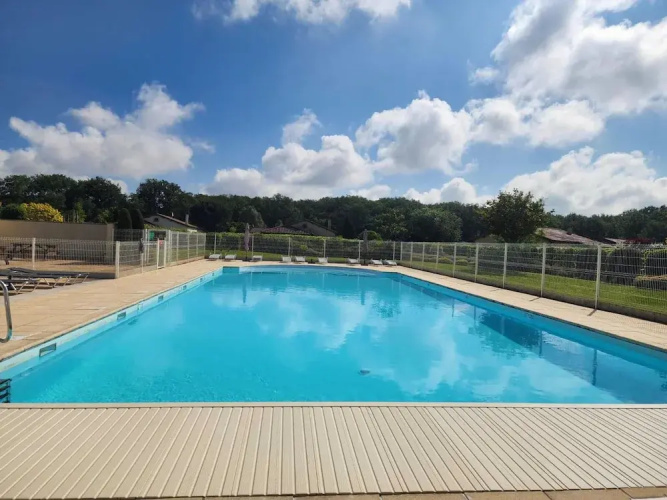 Villa in Les Forges With Golf & Pool