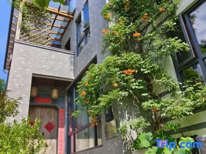 Outside