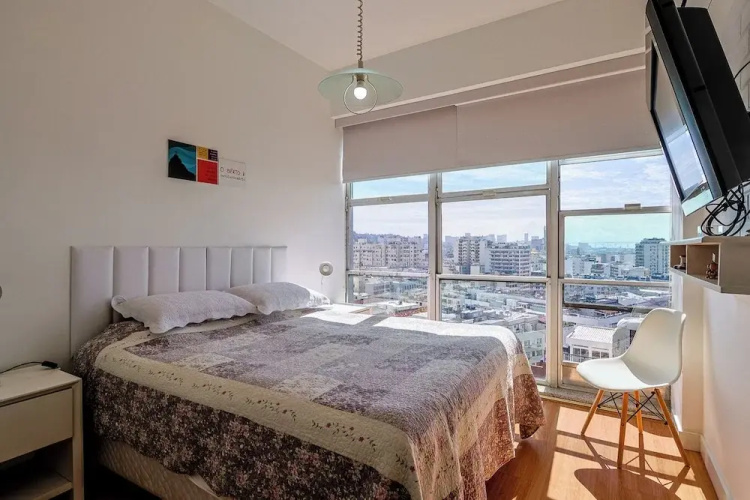 Apto Pet-friendly com Garagem e Vista de Botafogo