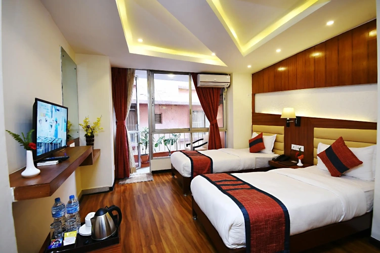 Deluxe Twin room with balcony