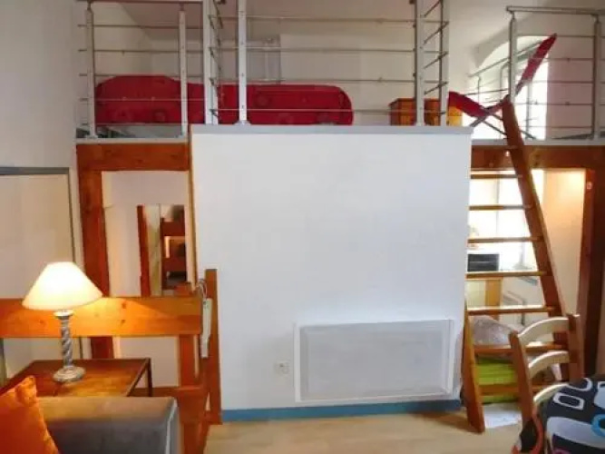 Apartment Studio Avec Mezzanine Et Balcon Sud, 2/4 Couchages