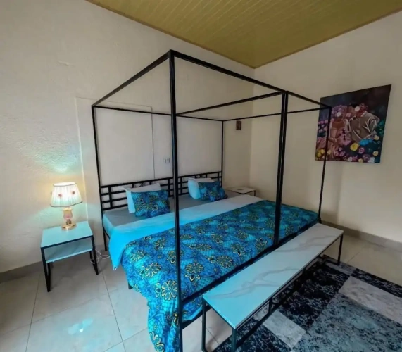 1 Bedroom Deluxe Double room with balcony and with courtyard view