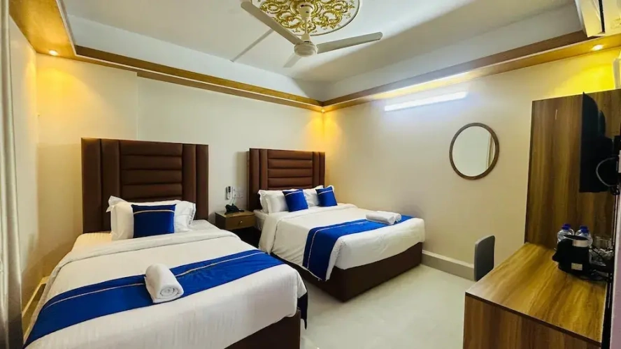 Standard Double Family room with balcony and with city view
