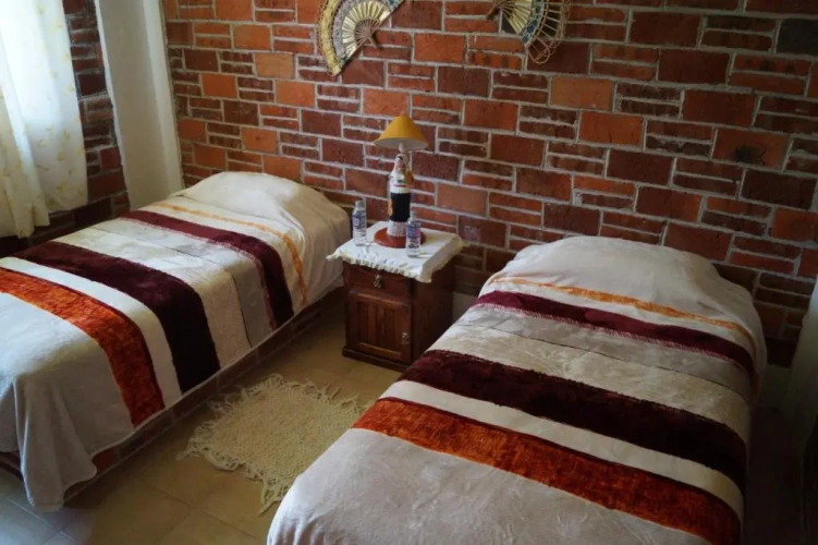 Deluxe Double room with balcony and with garden view