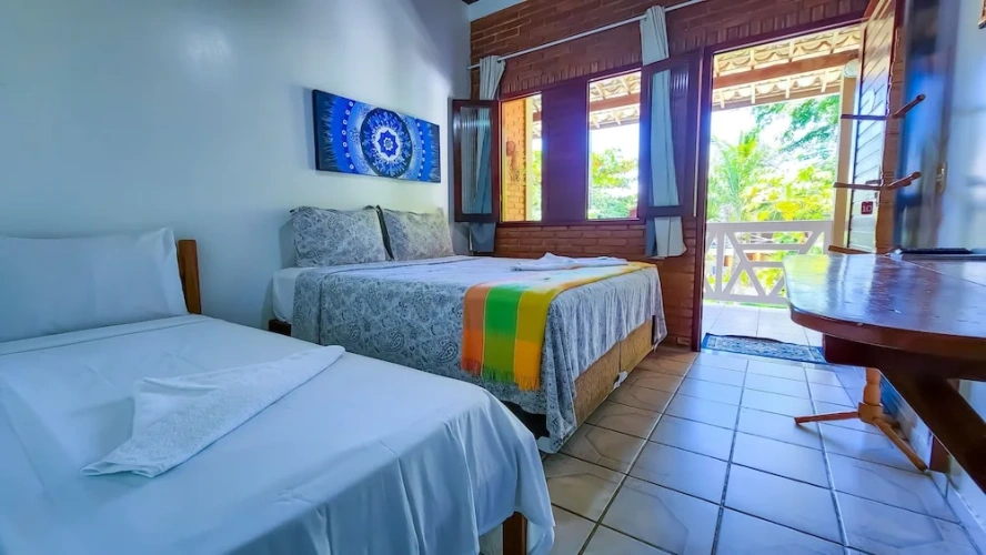 Standard Double room with balcony and with view