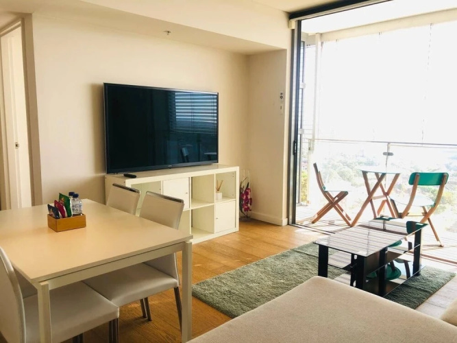 1Bed 1Study Apt with City View &NEW YEAR Firework
