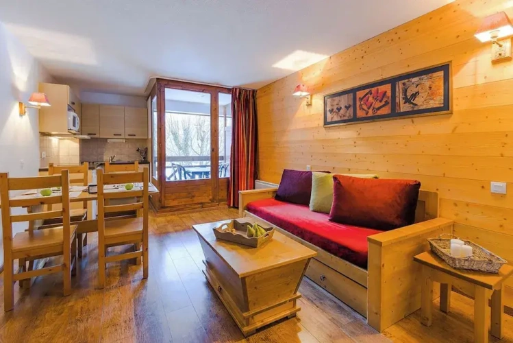 Studio with balcony