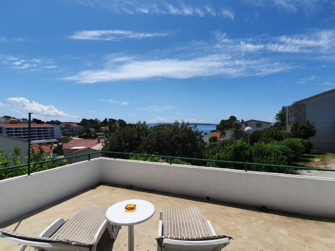 Deluxe Double room with balcony and with sea view