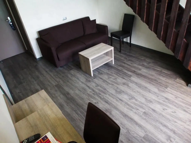 Superior Family room with lake view