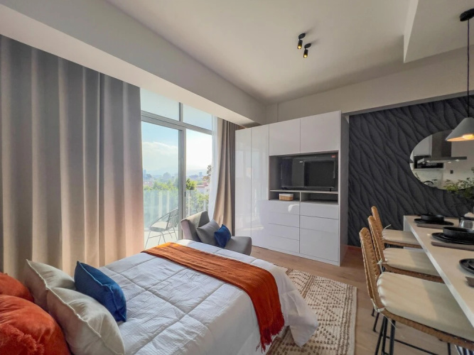 Elegante loft de 1BR en Roma Norte
