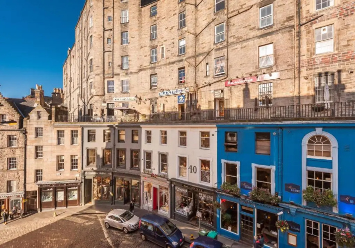 West Bow just off Royal Mile