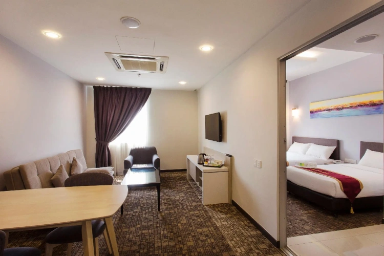 Double Family Suite with city view