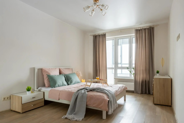 Фотография номера квартиры Апартаменты ElizaHome в ЖК Бизнес-Класса с Видом на Чёрную Речку